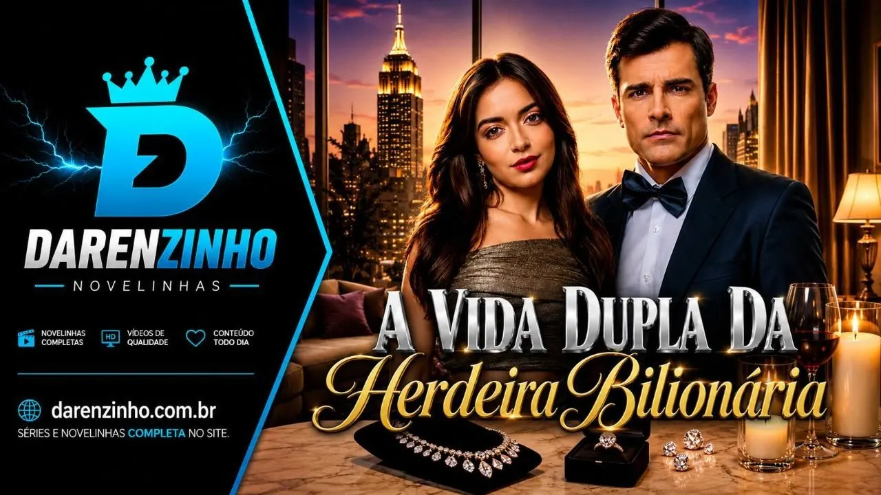 Banner da novelinha A Vida Dupla Da Herdeira Bilionária