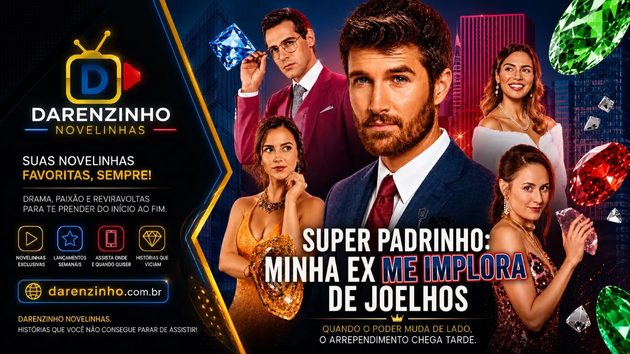 Banner da novelinha Super Padrinho: Minha Ex Me Implora de Joelhos