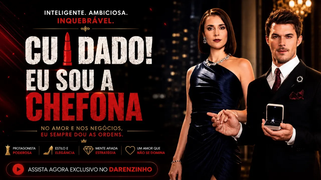 Banner da novelinha Cuidado! Eu Sou a Chefona