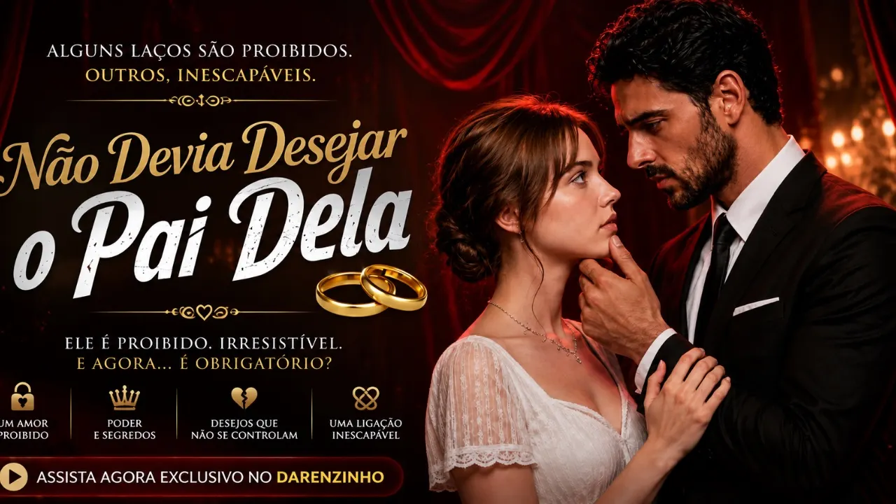 Banner da novelinha Não Devia Desejar o Pai Dela