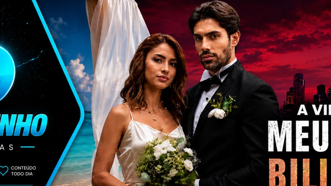 Banner da novelinha A vida dupla do Meu Marido Bilionario