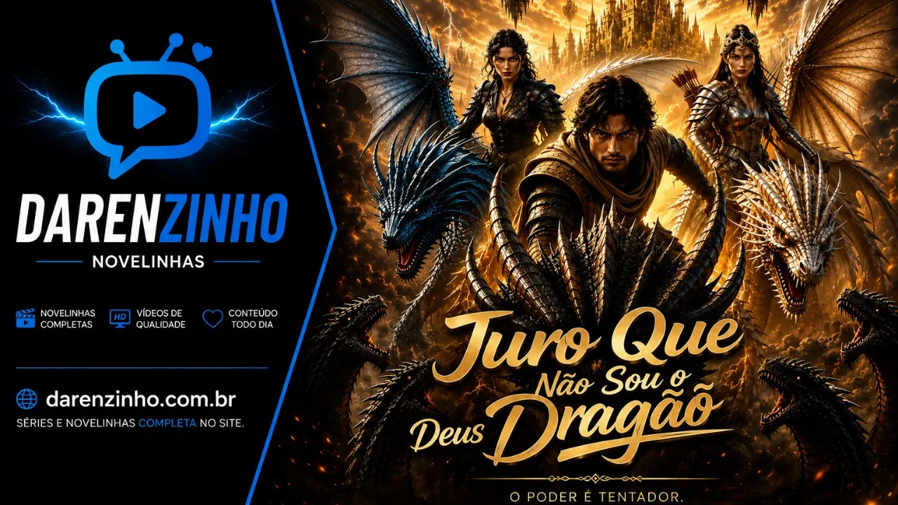 Banner da novelinha Juro Que Não Sou o Deus Dragão