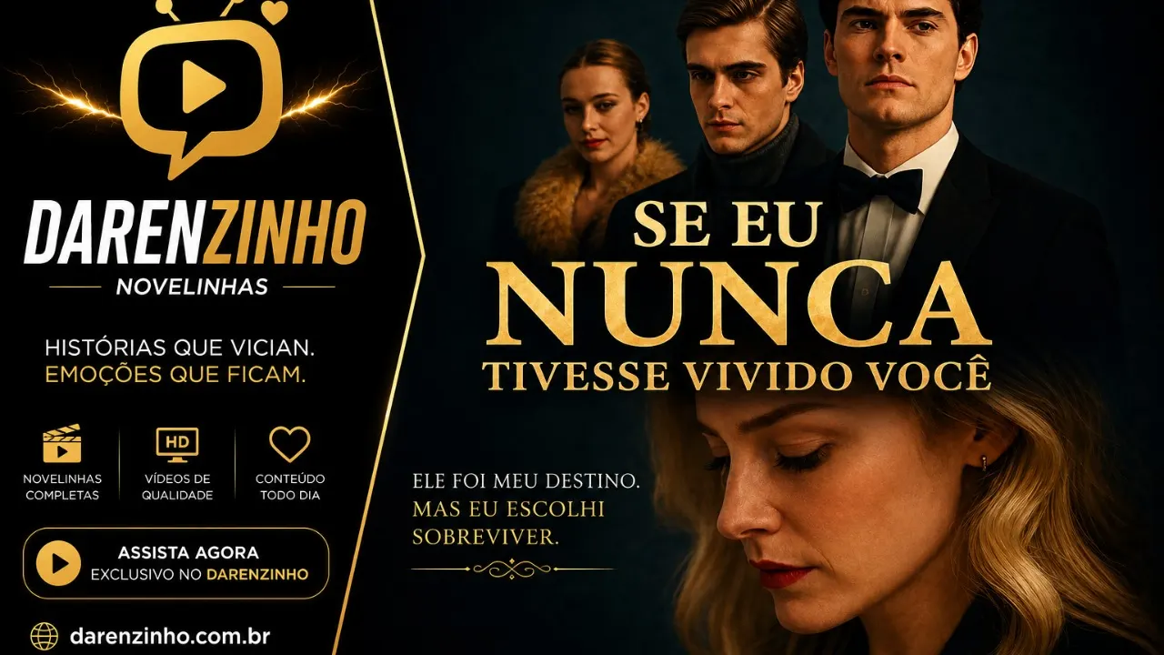 Banner da novelinha Se Eu Nunca Tivesse Vivido Você